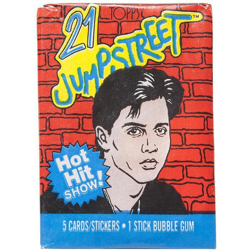 1988 21 Jump Street Topps Trading Cards