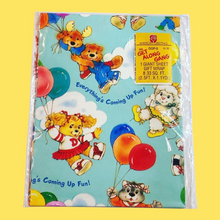 Load image into Gallery viewer, Unopened 80’s Get Along Gang Gift Wrap