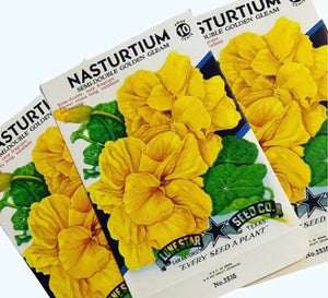 Unused 1950’s Nasturtium Seed Pack