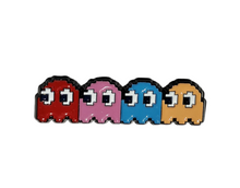 Load image into Gallery viewer, Colorful Pac Man Ghosts Enamel Pin