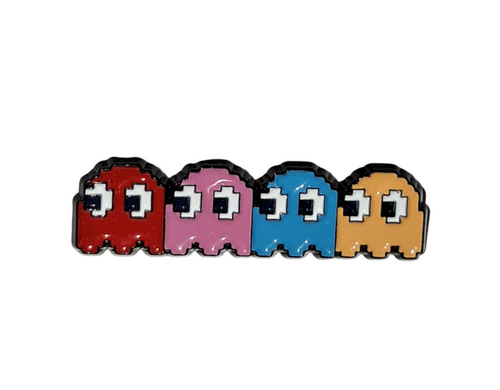 Pac Man Ghosts Enamel Pin