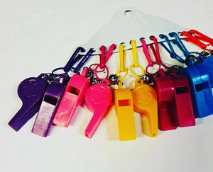 80's Old Stock Whistle Bell Clip Charm