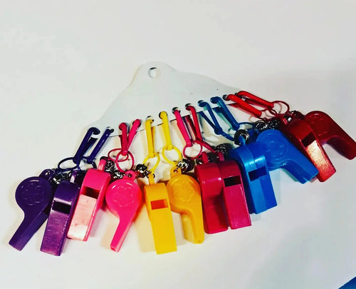 80's Old Stock Whistle Bell Clip Charm