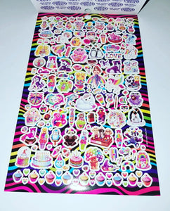 Lisa Frank Book of over 600 Stickers