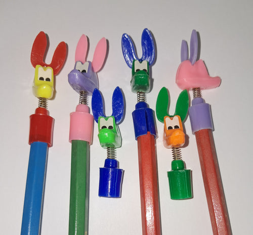 Cute Vintage Kangaroo Springy Pencil Toppers