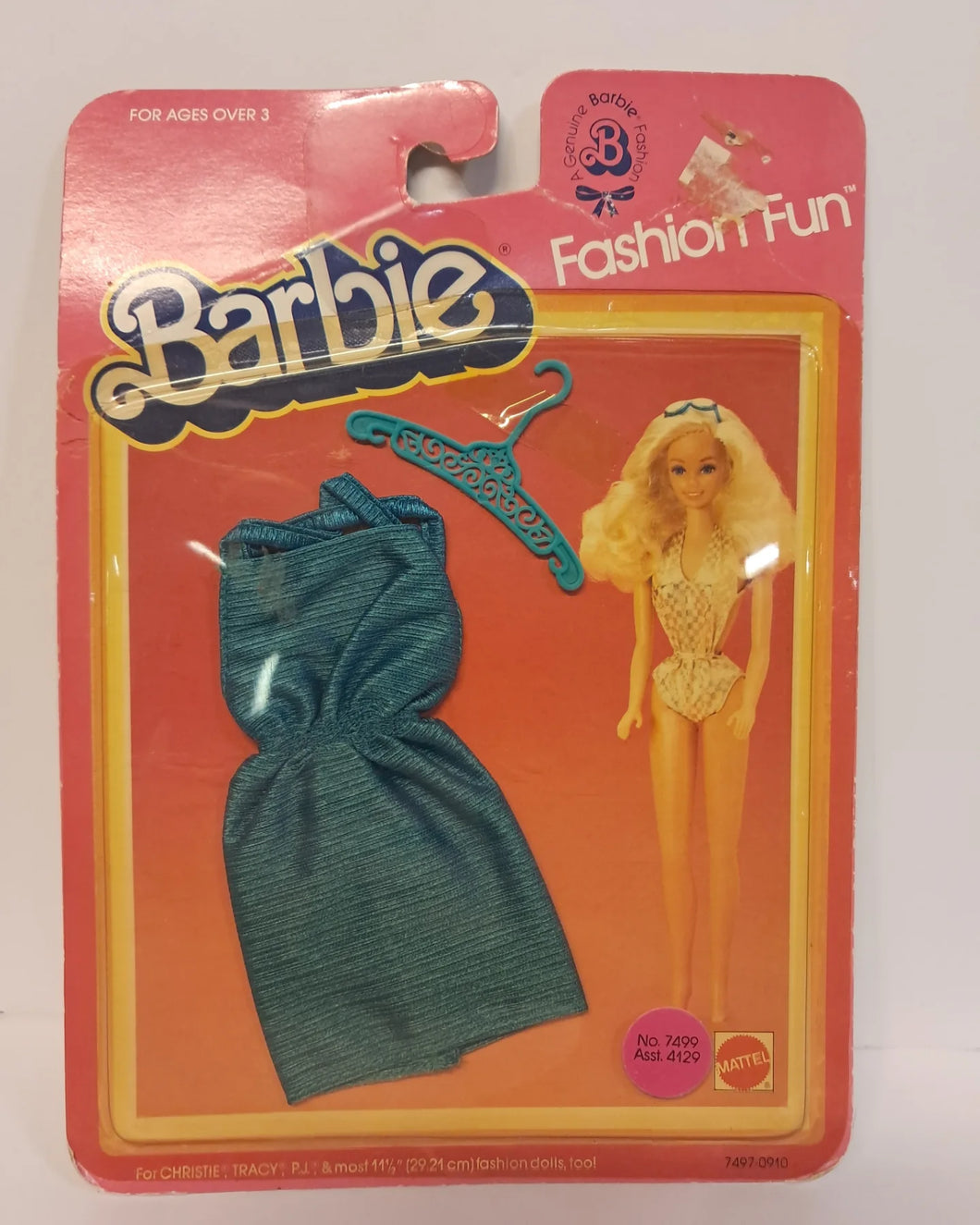 1983 Barbie Fashion Fun Dress #7499