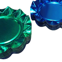 Load image into Gallery viewer, 1970&#39;s Foil Ashtrays or Coasters Choice