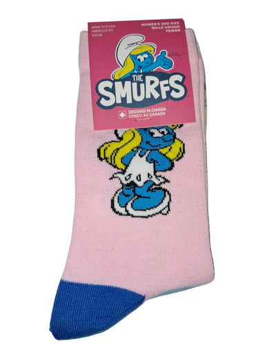 New Smurfette Smurfs Novelty Socks