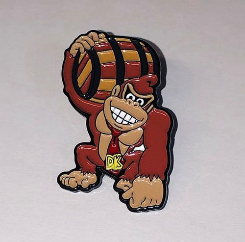 Donkey Kong Enamel Pin Video Game Arcade