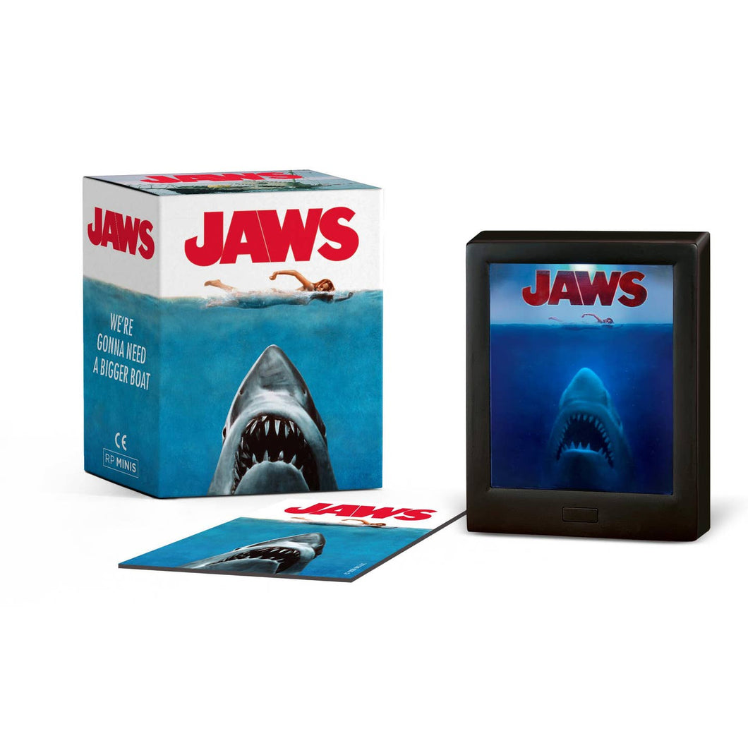 Jaws Miniature Lights and Sound Shadowbox Desk Toy Kit