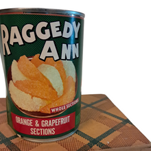 Load image into Gallery viewer, 1970’s Unused Raggedy Ann Fruit Can Label