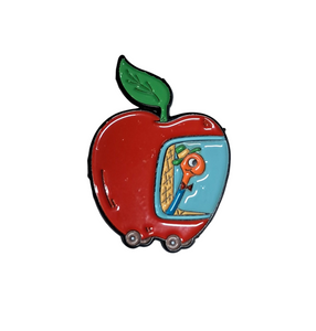 Lowly the Worm Richard Scarry Enamel Pin