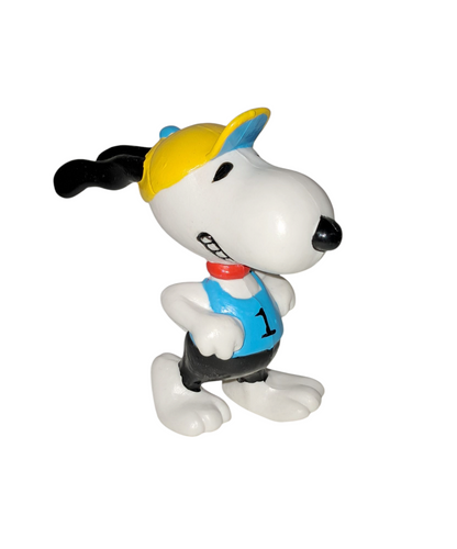 Vintage Snoopy Jogging PVC Figure