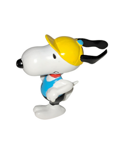 Vintage Snoopy Jogging PVC Figure