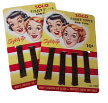 Load image into Gallery viewer, 1951 Unused Solo Bobby Pins