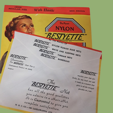 Load image into Gallery viewer, 1930’s/40’s Bestyette Hair Net Unused