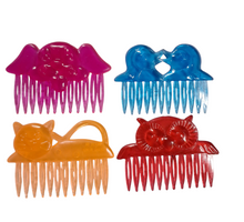 Load image into Gallery viewer, Small Vintage Child’s Animal Hair Combs