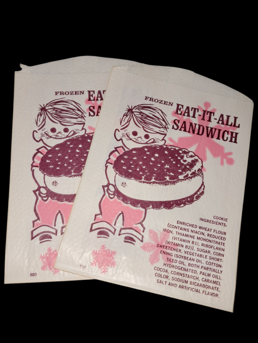 50’s/60’s Eat it All Ice Cream Sandwich Bags