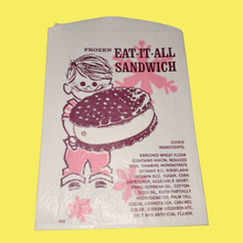 Load image into Gallery viewer, 50’s/60’s Eat it All Ice Cream Sandwich Bags