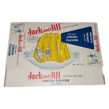 Load image into Gallery viewer, 1950’s Unused Jack and Jill Jello Box