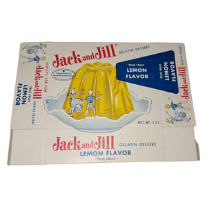 1950’s Unused Jack and Jill Jello Box