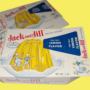1950’s Unused Jack and Jill Jello Box