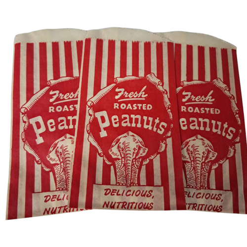 1950’s Unused Peanuts Bag with Elephant