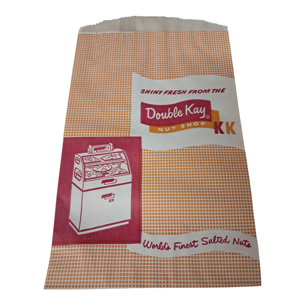 1950’s Unused Double Kay Nut Shop Bag