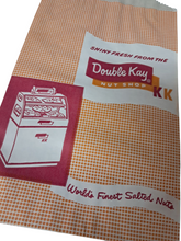 Load image into Gallery viewer, 1950’s Unused Double Kay Nut Shop Bag