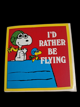 Load image into Gallery viewer, Vintage Flying Ace Snoopy Sticker