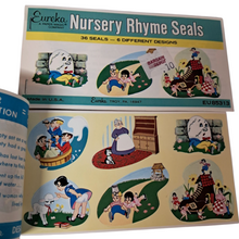 Load image into Gallery viewer, Eureka Vintage Nursery Rhyme Seals Book