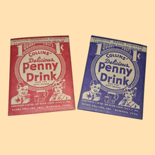 Load image into Gallery viewer, 1936 Collins’ Drink Mix Packet