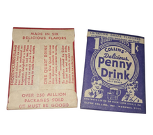 Load image into Gallery viewer, 1936 Collins’ Drink Mix Packet