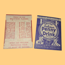 Load image into Gallery viewer, 1936 Collins’ Drink Mix Packet