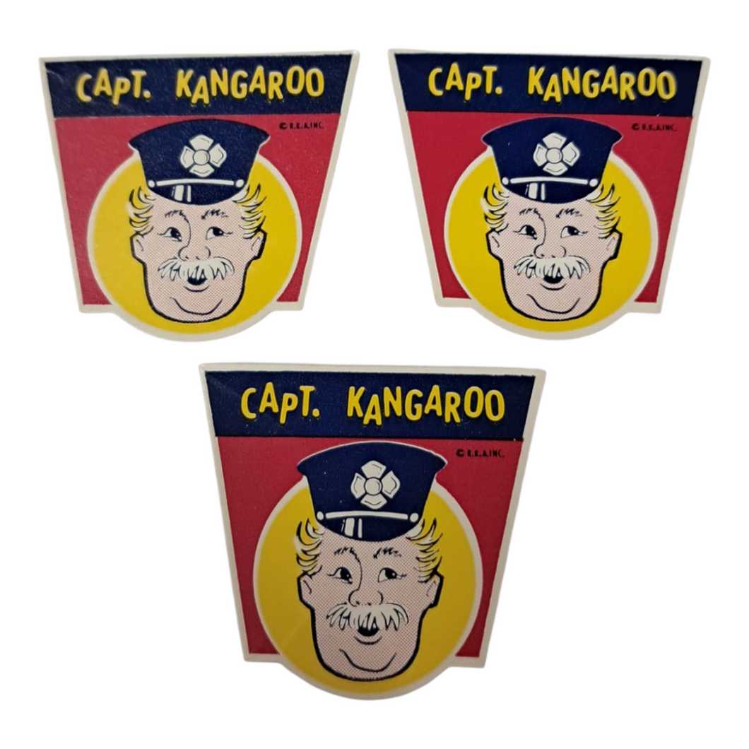 NOS Captain Kangaroo Labels