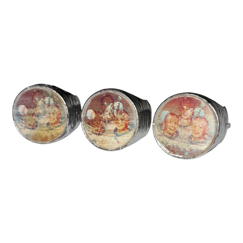 1969 Moon Landing Apollo 11 Lenticular Gumball Ring