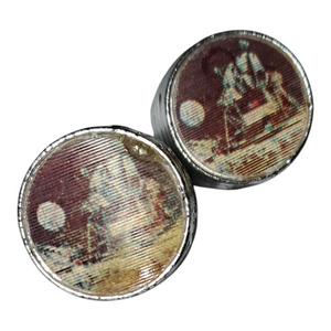 1969 Moon Landing Apollo 11 Lenticular Gumball Ring
