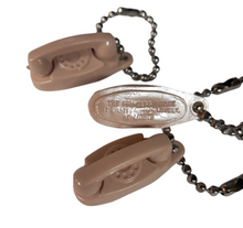 Load image into Gallery viewer, 1960s NOS Bell Princess Phone Keychain Telephone