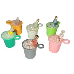 Miniature Ice Bucket Gumball Charm