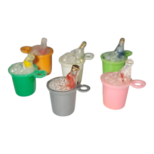 Miniature Ice Bucket Gumball Charm