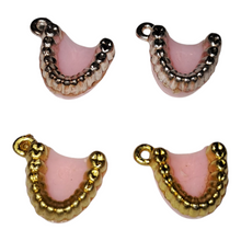 Load image into Gallery viewer, Gold or Silver Vintage Denture Gumball Toys