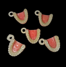 Load image into Gallery viewer, Vintage False Teeth Denture Charm