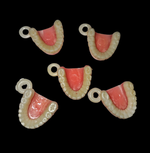 Vintage False Teeth Denture Charm