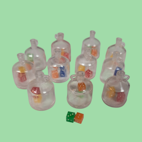 Tiny Vintage Dice Jugs Gumball Toys