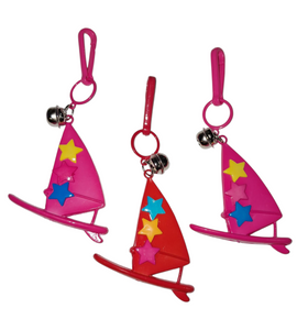 1980’s Sailboard Plastic Bell Clip Charm