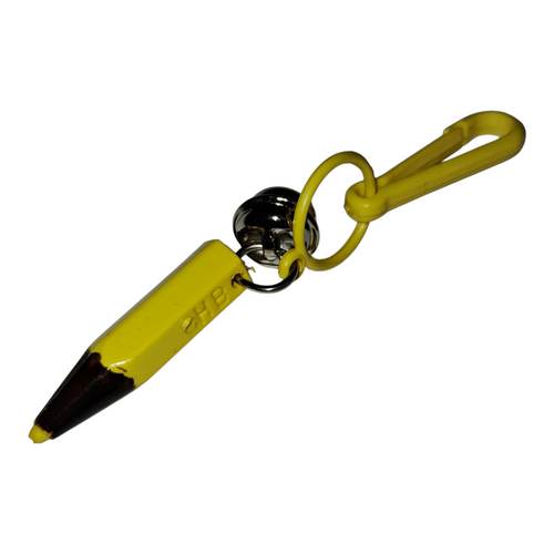 1980’s Plastic Pencil Bell Clip Charm