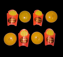 Load image into Gallery viewer, Vintage Hamburger and Fries Set of Charms