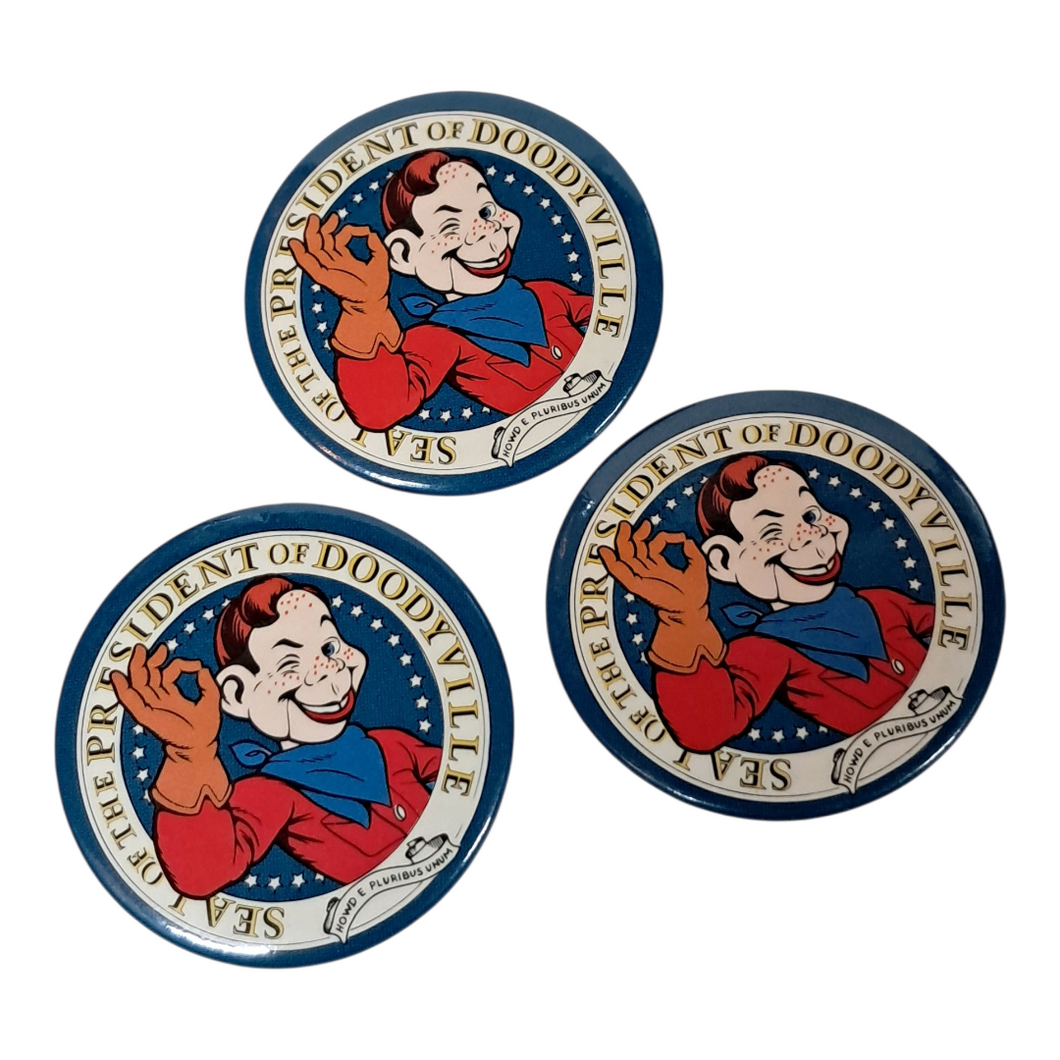 1988 Howdy Doody Pinback Button