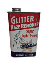 Load image into Gallery viewer, Mid Century Glitter Haze Unused Tin Old Car