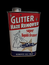 Load image into Gallery viewer, Mid Century Glitter Haze Unused Tin Old Car